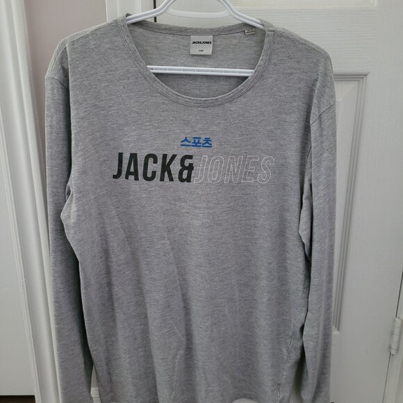 Jack & Jones Long Sleeve Crewneck T-Shirt - Picture 4 of 4